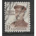 USA 1961 8c BROWN GENERAL JJ PERSHING SG 1141 F...