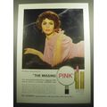 1958 Du Barry The Missing Pink Lipstick Ad - Du Barry Discovered it!