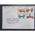 1st DAY COVER 1974,FIRE SERVICE,UK POSTAL ITEM