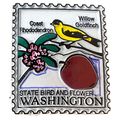 Washington Postage Stamp Fridge Magnet