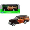 1948 Chevrolet Woody Fleetmaster Dark Brown 1/2...