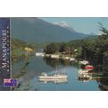 Pearl Harbour Lake Manapouri New Zealand Postca...