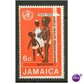 Jamaica stamps 1969 - SG 277 - 6d multi -  WHO ...