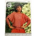 Vintage: Sirdar 6581 sweater DK/brushed tweed
