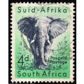 South Africa, 1954 4d Elephant, SG 156 (Scott #...