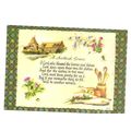 A SCOTTISH GRACE.. unused vintage postcard vgc ...