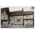 The Market Lavenham Suffolk F L Ranson RP Postcard