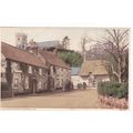 Village & Church Godshill Isle of Wight Postcar...