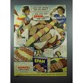 1940 Hormel SPAM Ad - For Captain and the Crew!