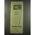 1954 Canadian Pacific Ad - Freedom from care
