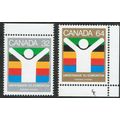 Canada 1983 World University Games set 2v SG1088-1089 UM