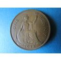 1948 GEORGE VI ONE PENNY FREE POST. J