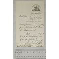 1882 letter Clerical Medical & General Life Ass...