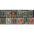 68//155, 12 Different Used Stamps - Mixed Condi...