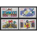 BERLIN - 1989 U/M (SET) 'YOUTH CHARITIES - CIRC...