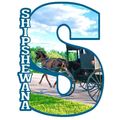 Shipshewana Capital S Collage Design Fridge Magnet