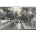 Negambo Canal, Ceylon, c.1905-10 - Plâté Postcard
