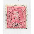 PORTUGAL EARLY CLASSIC 1898 KING CARLOS BLACK F...