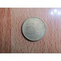 Hungary 2005 5 Forint Coin
