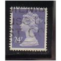 1984 GB 24P VIOLET F/U SG X967