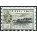 Sierra Leone 1956 SG211 1d Black & Olive Mounte...