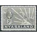 Nyasaland 1934 SG117 2d Pale Grey Mounted Mint ...