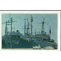 USA Virginia NORFOLK NAVAL BASE Postcard by Row...