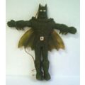BATMAN vintage ' Rubber figure .. green ' (1960s)