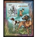 CENTRAL AFRICA 2012 SHEET MNH DOGS CHIENS HUNDE...