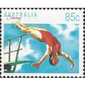 AUSTRALIA, SPORT, Diving, blue 1991, 85c