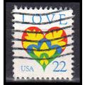 Used 2248 22c Love Fine W1038