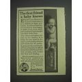 1913 Mennen's Borated Talcum Toilet Powder Ad