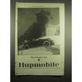 1918 Hupmobile Car Ad - The Comfort Car