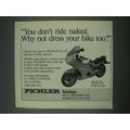 1989 Pichler Fairings Ad - Suzuki GS with Pichl...