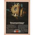 GM Delco Brakes vintage Full Page Print Ad Octo...