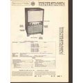 STEWART-WARNER model 21x-9300x TV television Sa...