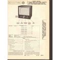 CROSLEY model F-17TOLxx F-21CDLx TV television ...