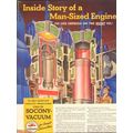 SOCONY VACUUM OIL COMPANY 1943 Inside Story Man...