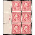 463, Mint VF NH Plate Block PL# 7942 From Error...