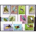 ZAYIX Ajman Manama 159 B-169 B MNH Imperf Birds...