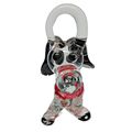 Vintage Lucite 1.75" Beagle Snoopy Dog Christma...