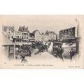50 - Saint Pair - la place du marché - l'hôtel ...