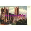 Canterbury Cathedral, Tuck Oilette Postcard 190...