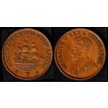 South Africa Penny 1934 Used Coin Ship 1D Geo V