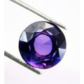 Natural 7.90 Ct Flawless Brazil Purple Amethyst Loose Round Cut Gemstone