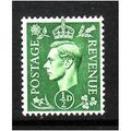 GREAT BRITAIN 1941 GEORGE VI 1/2d PALE GREEN SG...