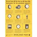 united states gauge 1959 oil petroleum refinery...