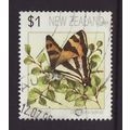 New Zealand 1991 SG 1635 Used - Butterflies (D-...