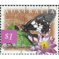 AUSTRALIA, BUTTERFLY, Big Greasy, violet 1997, ...