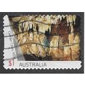 AUS 2017 $1.00 (S/A)'CAVES -CLIEFDEN CAVE' FINE...